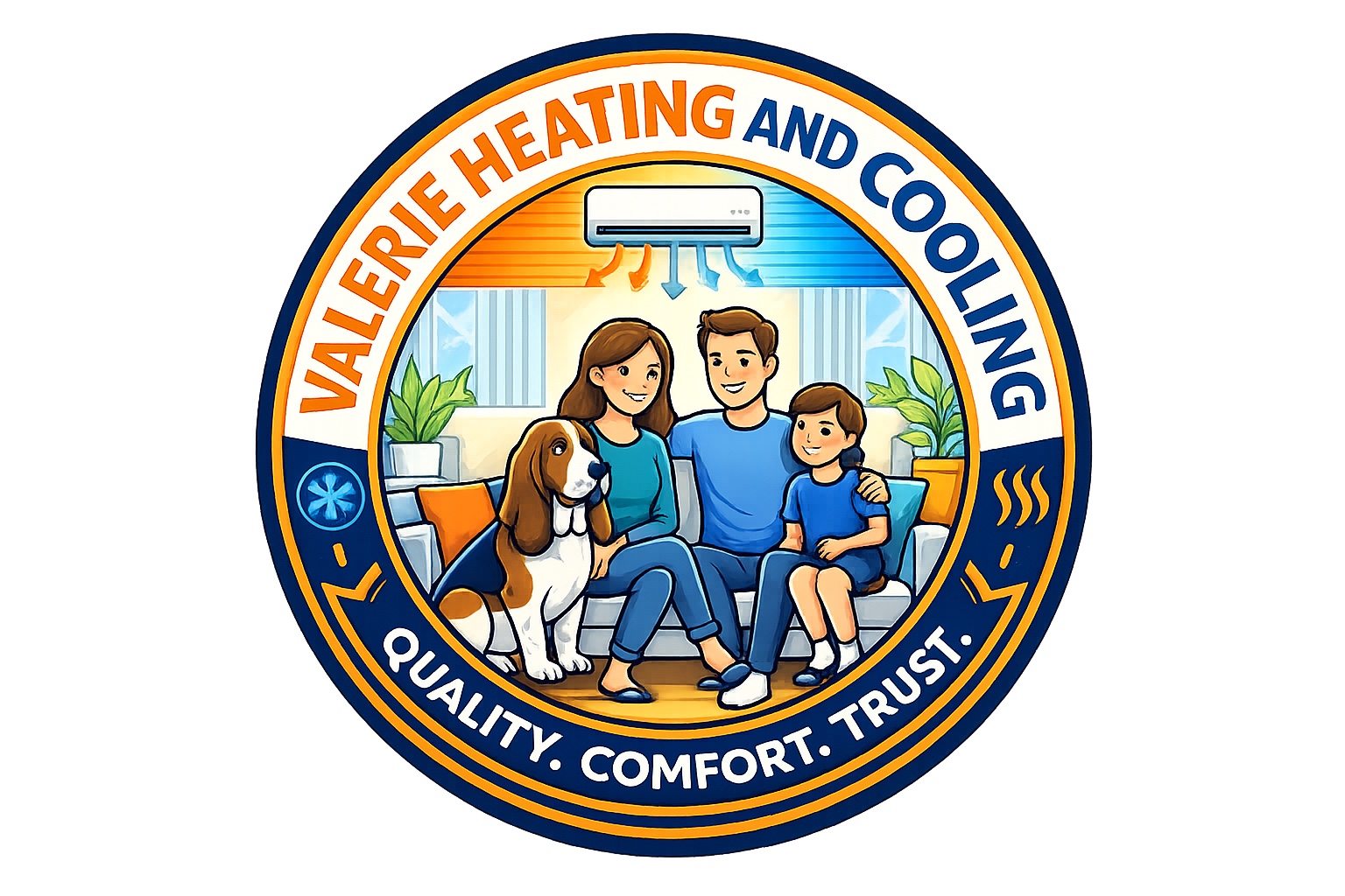 Valerie HVAC logo